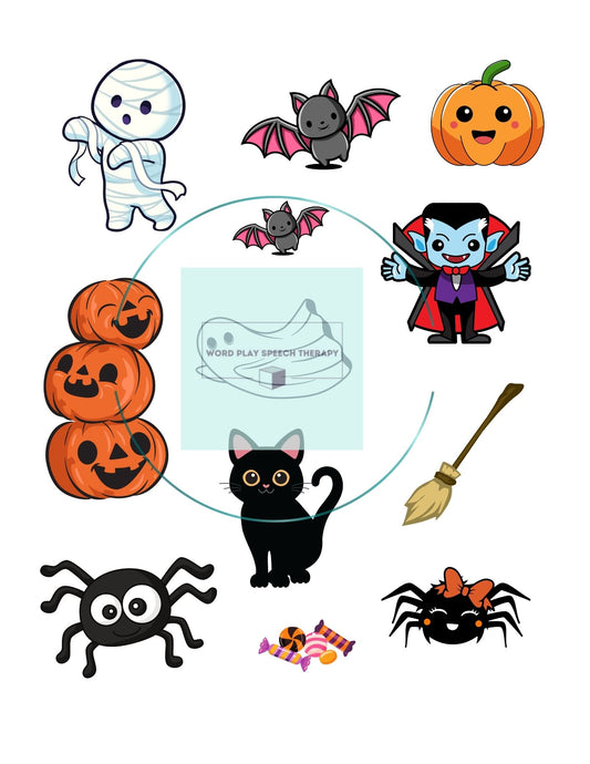 Halloween Velcro Scene