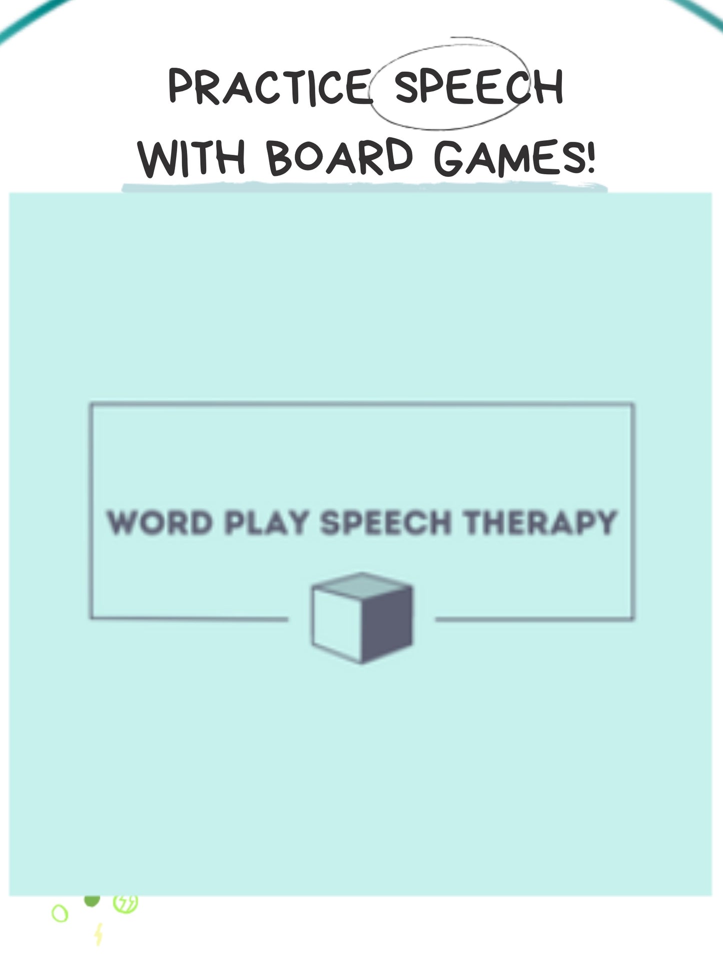 Speech Practice Tips for Board Games for Parents/Teachers