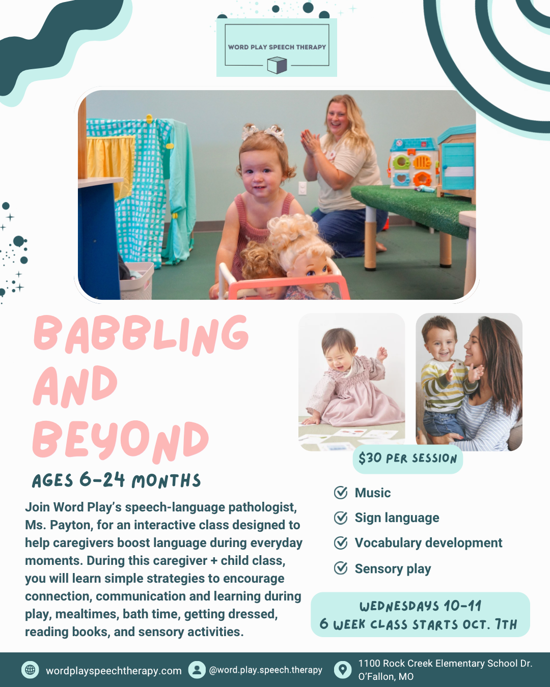 Babbling and Beyond
