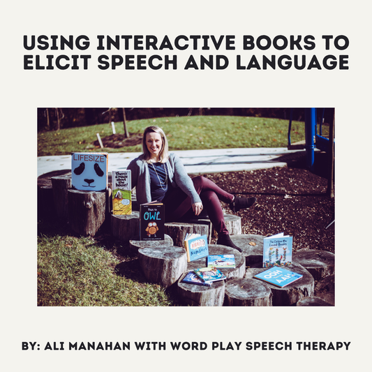 Using Interactive Books to Elicit Speech and Language
