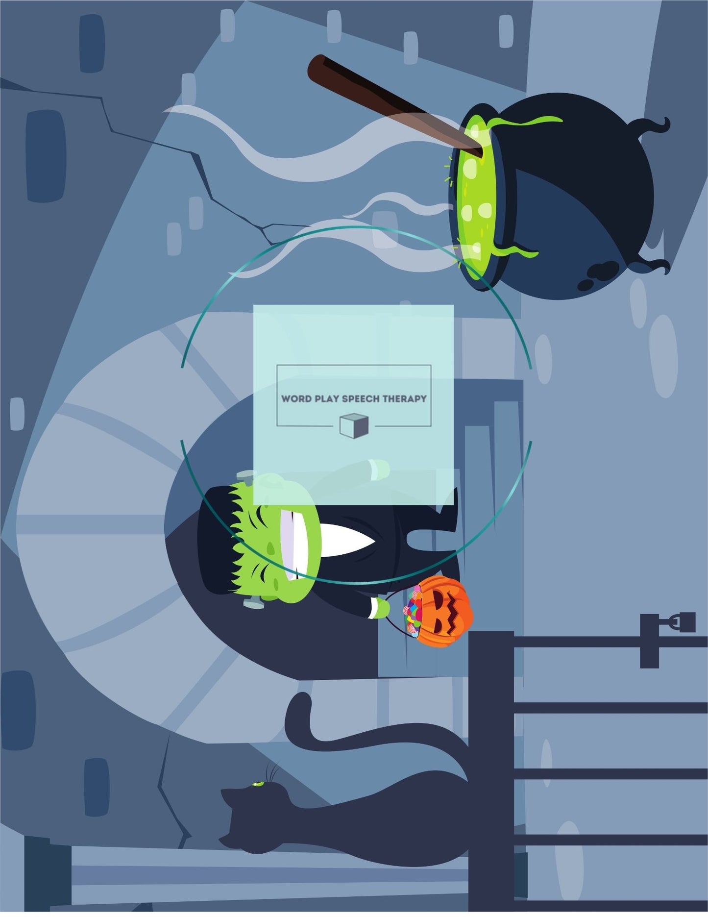 Halloween Velcro Scene