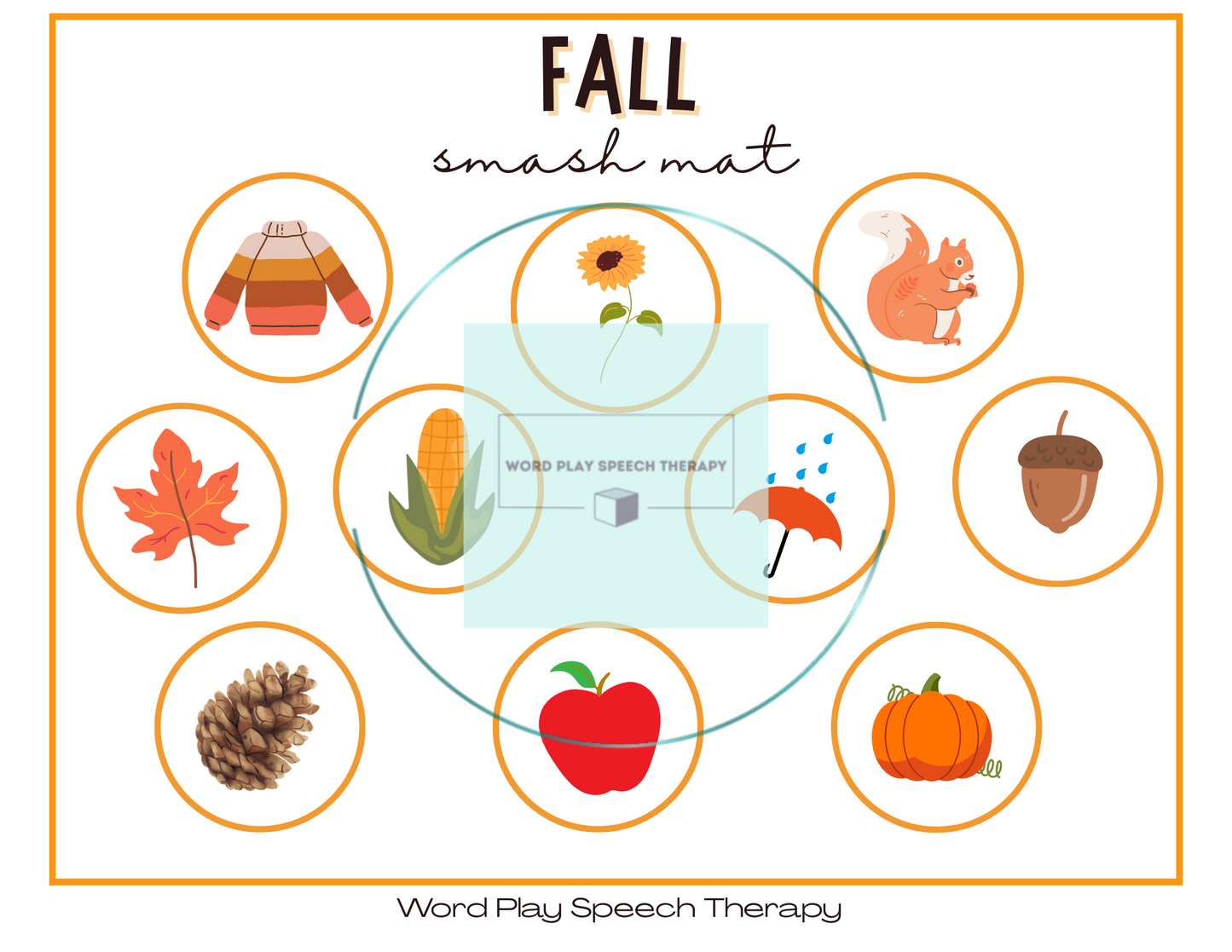 Fall Dough Smash Mat