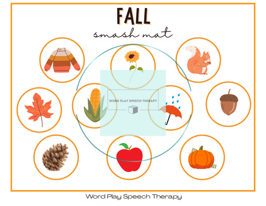Fall Dough Smash Mat