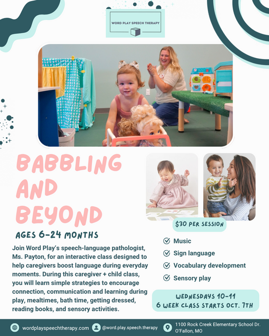 Babbling and Beyond
